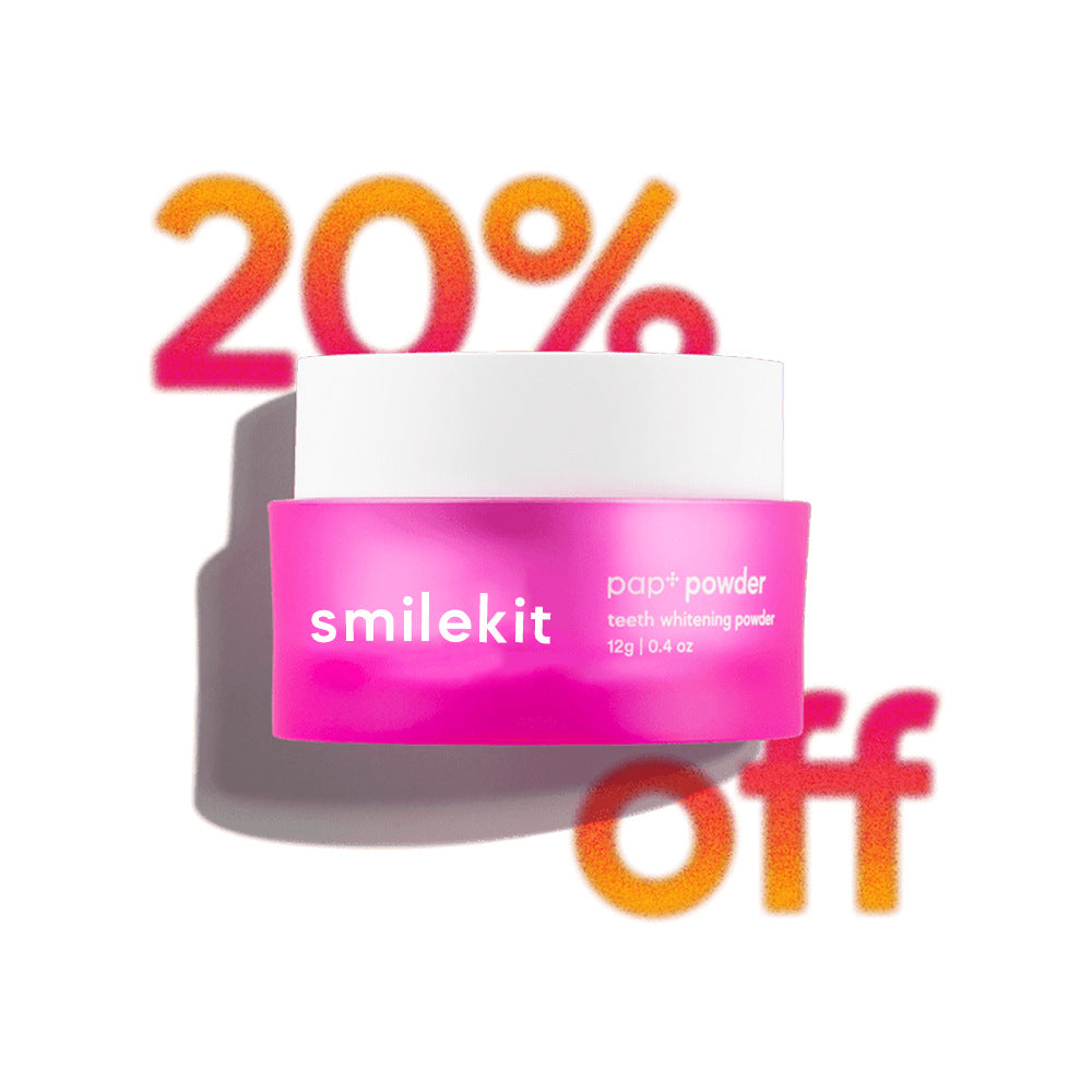 VelvetGlow Teeth Whitening Powder — Stain Remover