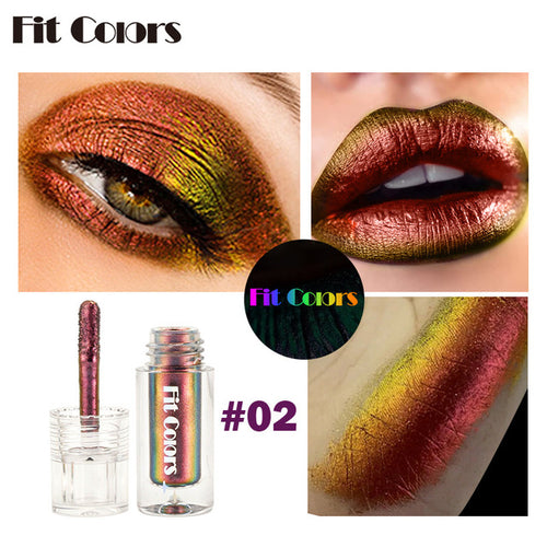 VelvetGlow Aurora Multi-Chrome Eyeshadow Pigments
