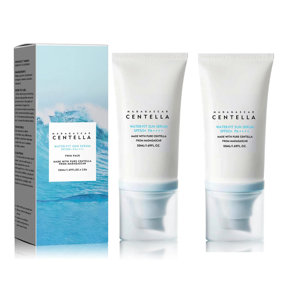 VelvetGlow Centella SPF 50+ Sunscreen — Invisible Daily Shield