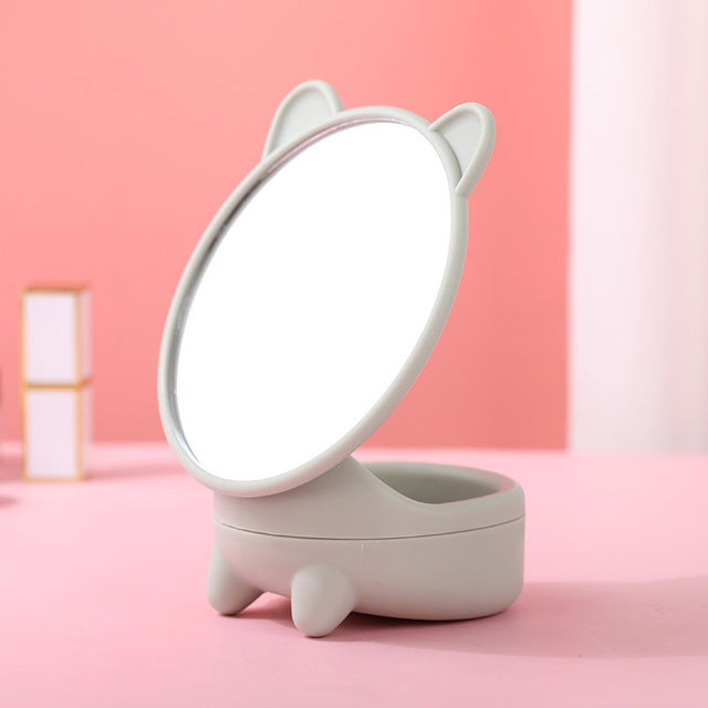 VelvetGlow HD LED Makeup Mirror — Daylight Glow